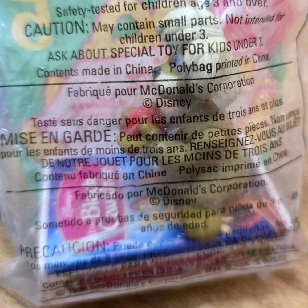 New 1998 McDonald's Disney The‎ Black Cauldron Happy Meal Toy #5 VHS Toy